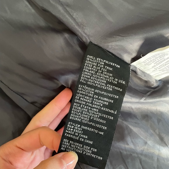 1 Madison Expedition EUC Size S Down Parka - Picture 6 of 10